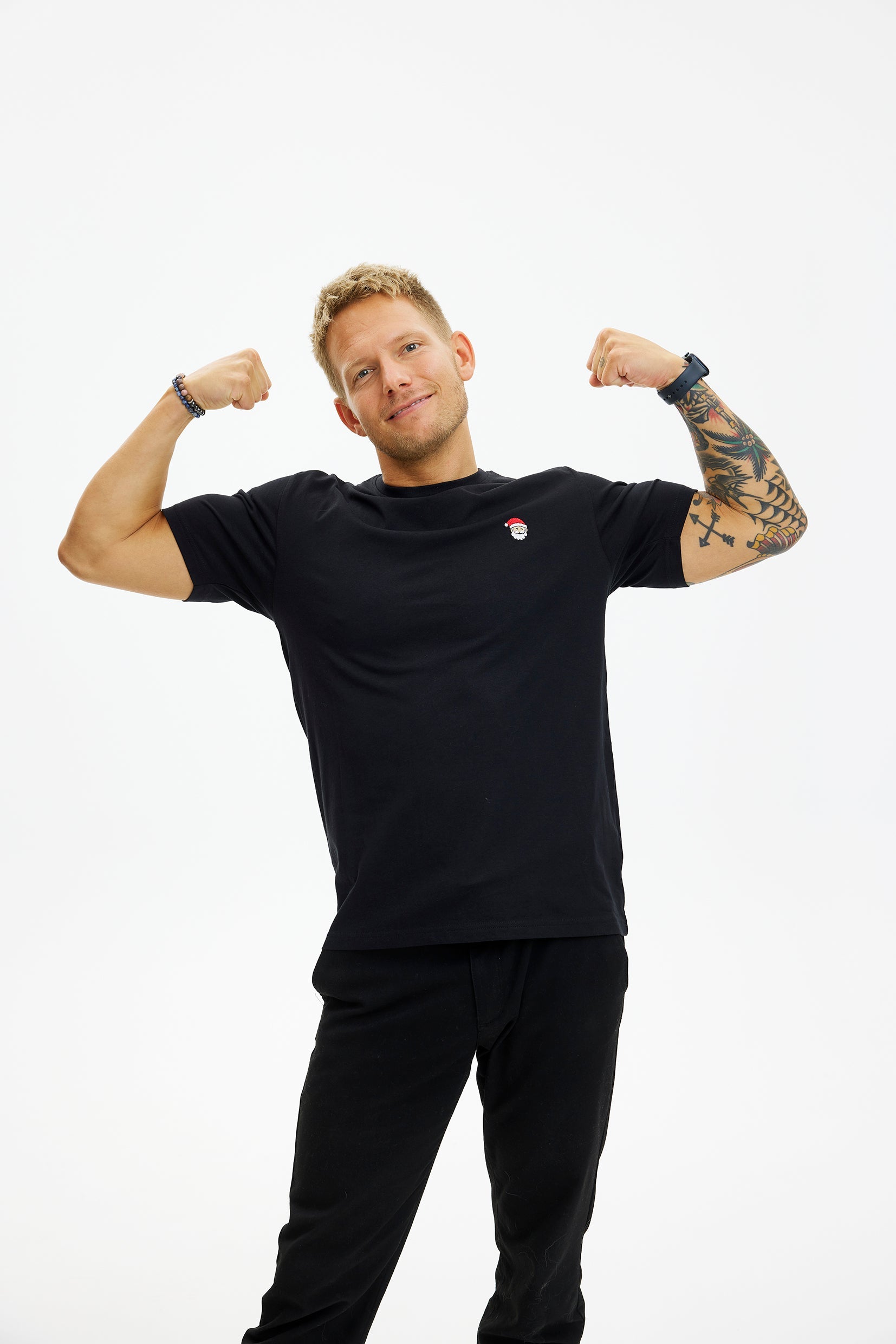 The Santa Claus T-shirt black